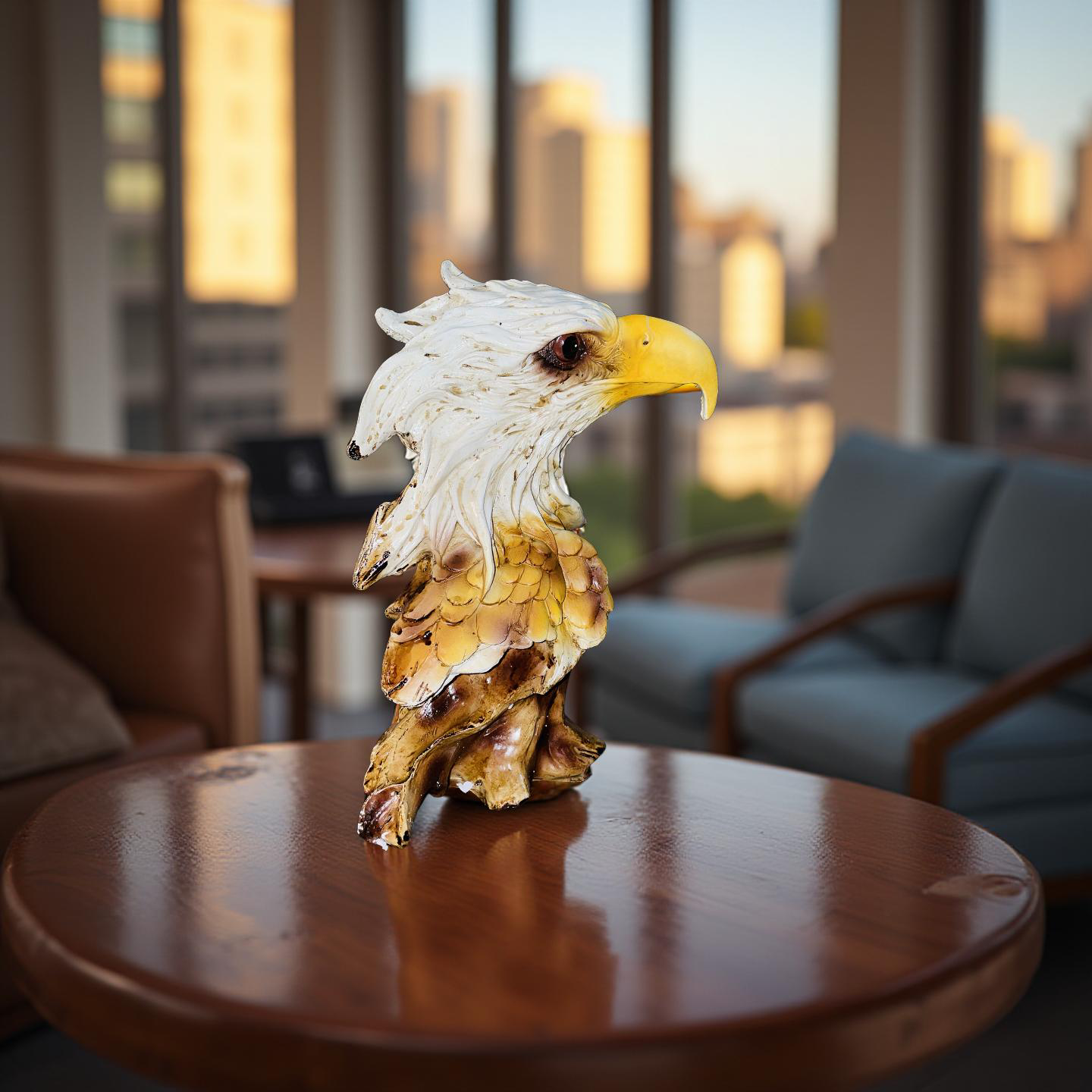 🦅 Majestic Eagle Resin Sculpture