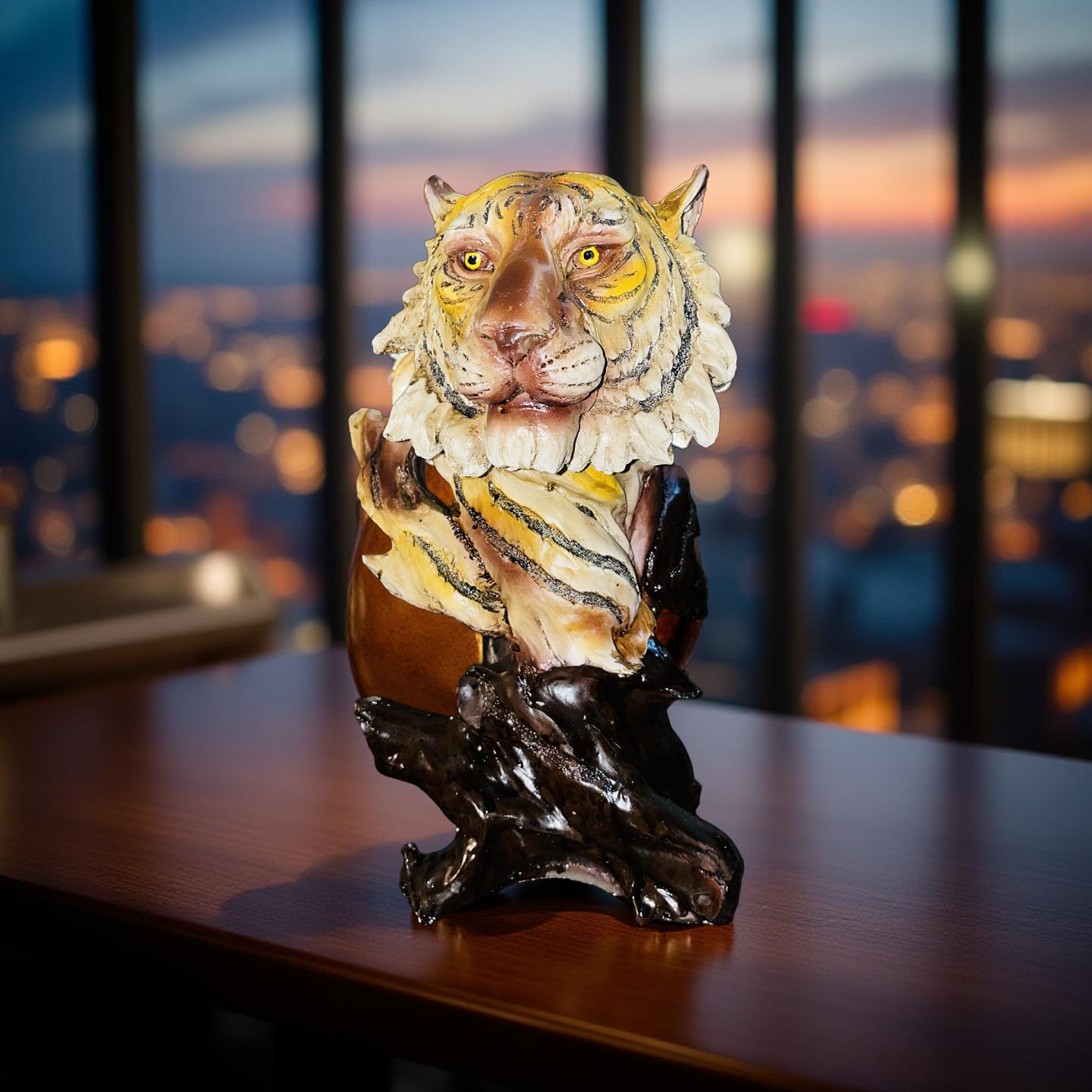 🐯 Majestic Tiger Bust Sculpture