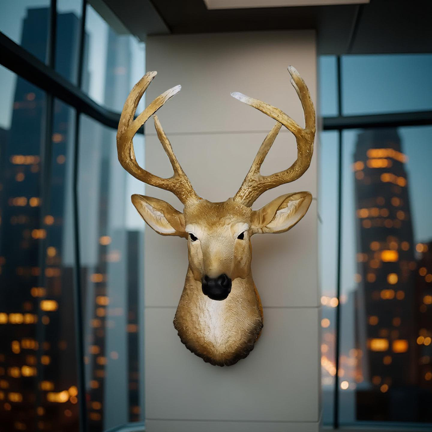 Majestic Stag Wall Sculpture