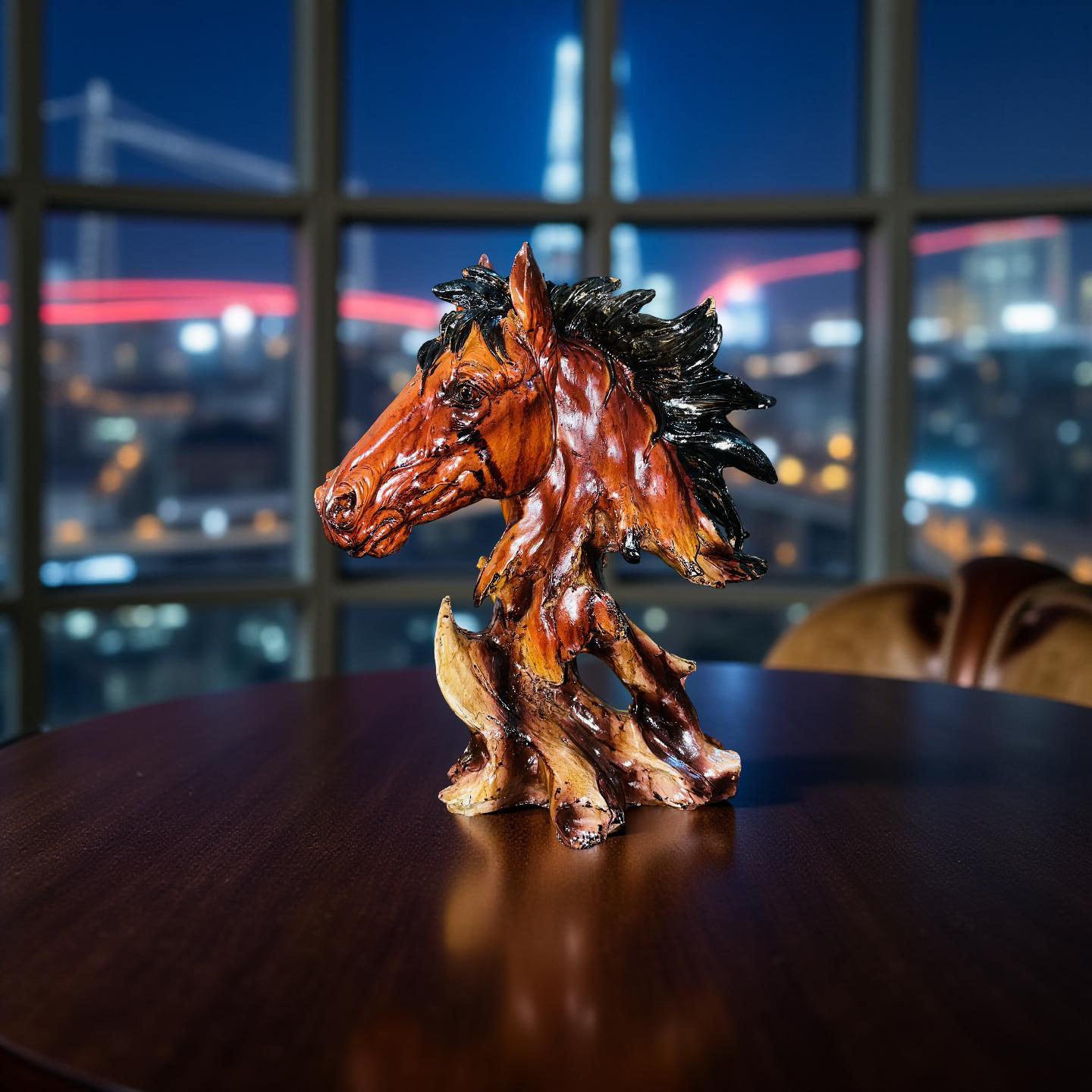 Majestic Horse Head Sculpture 🐎✨