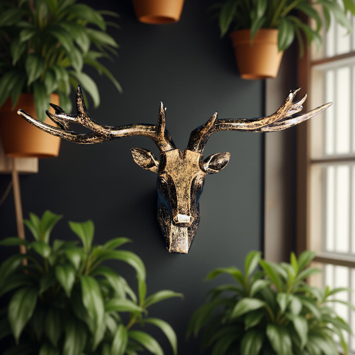Rustic Majesty – Antler Wall Mount