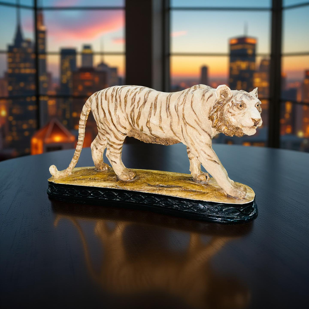 Tiger Resin Sculpture 🐅