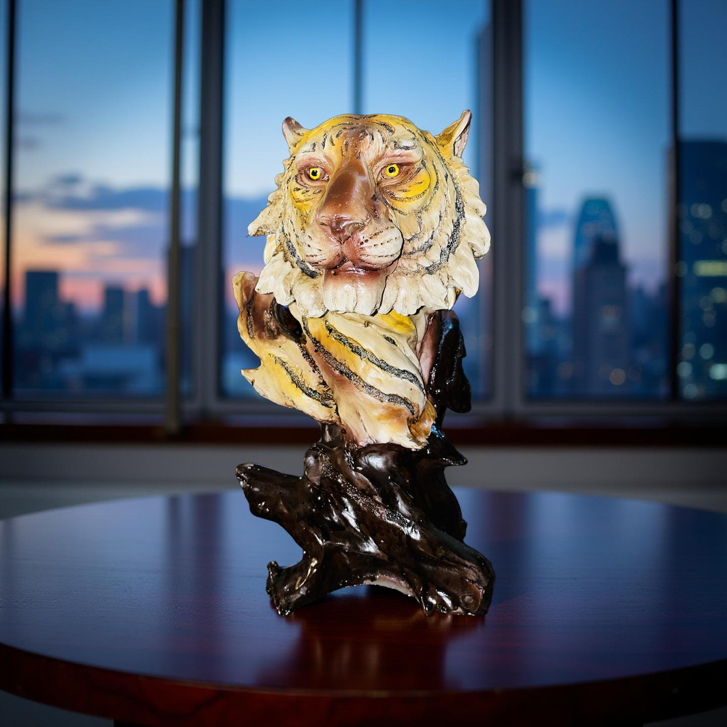 🐯 Majestic Tiger Bust Sculpture