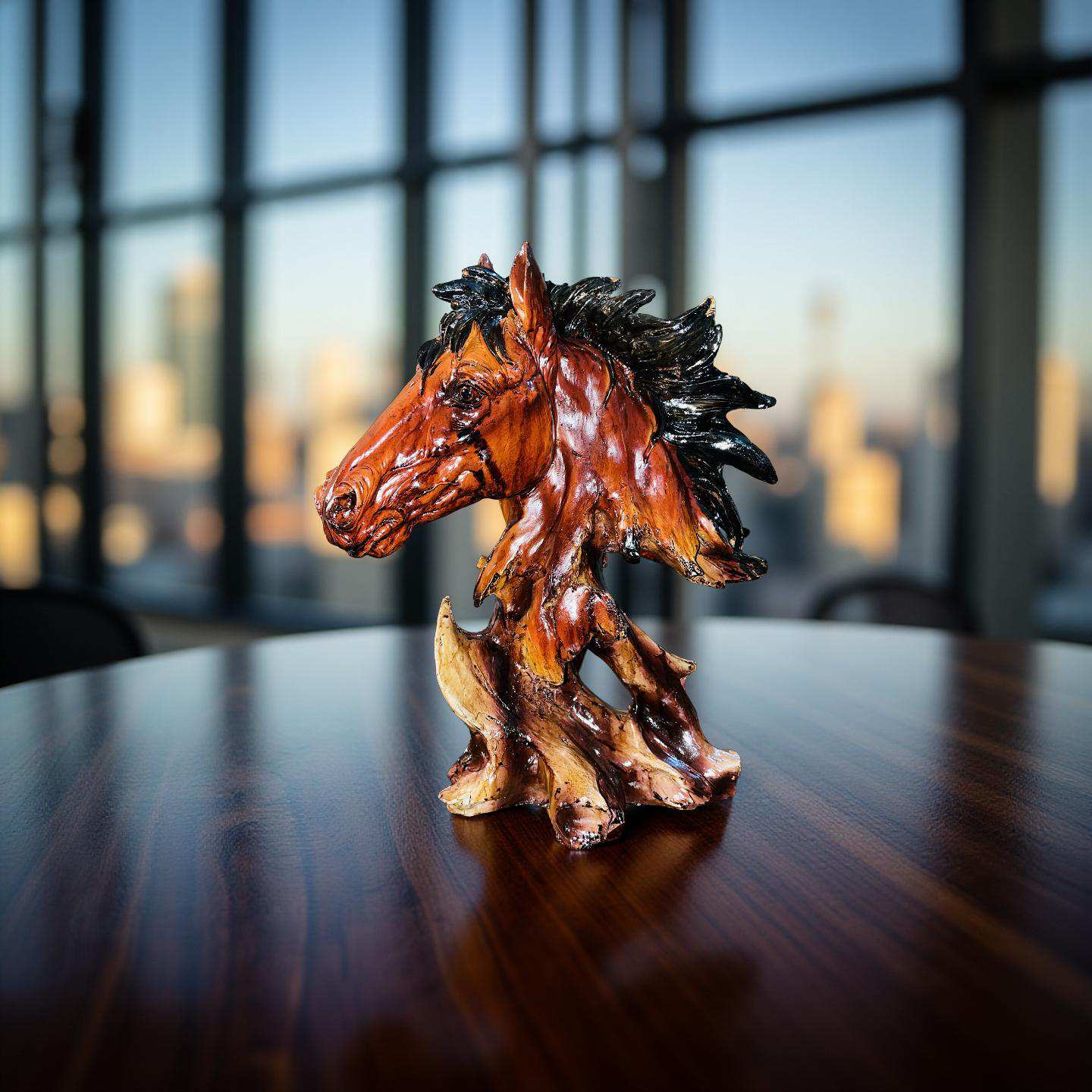 Majestic Horse Head Sculpture 🐎✨