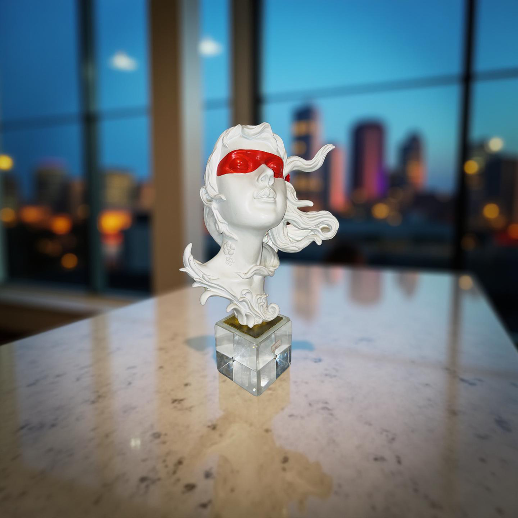 Serenity Woman Bust Sculpture