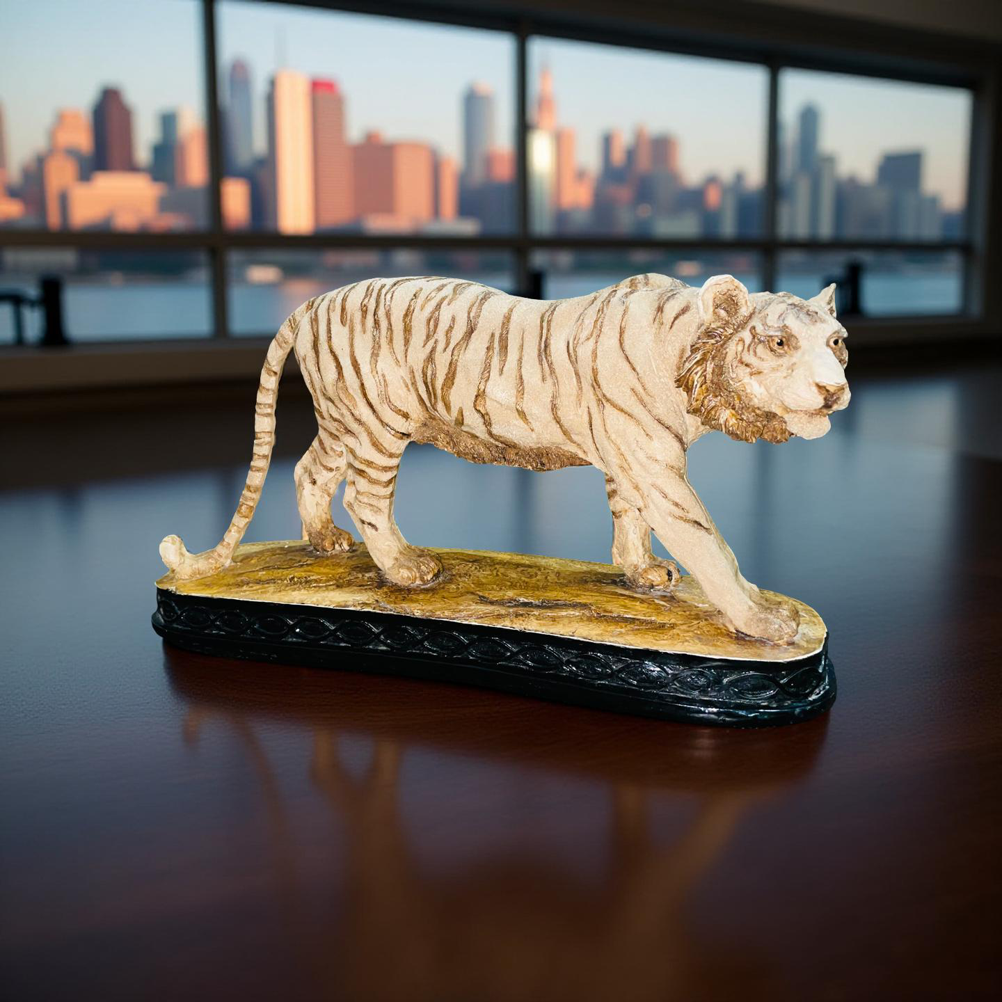 Tiger Resin Sculpture 🐅