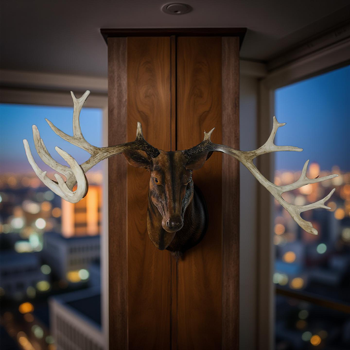Majestic Stag Wall Sculpture