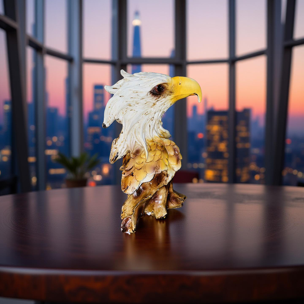 🦅 Majestic Eagle Resin Sculpture