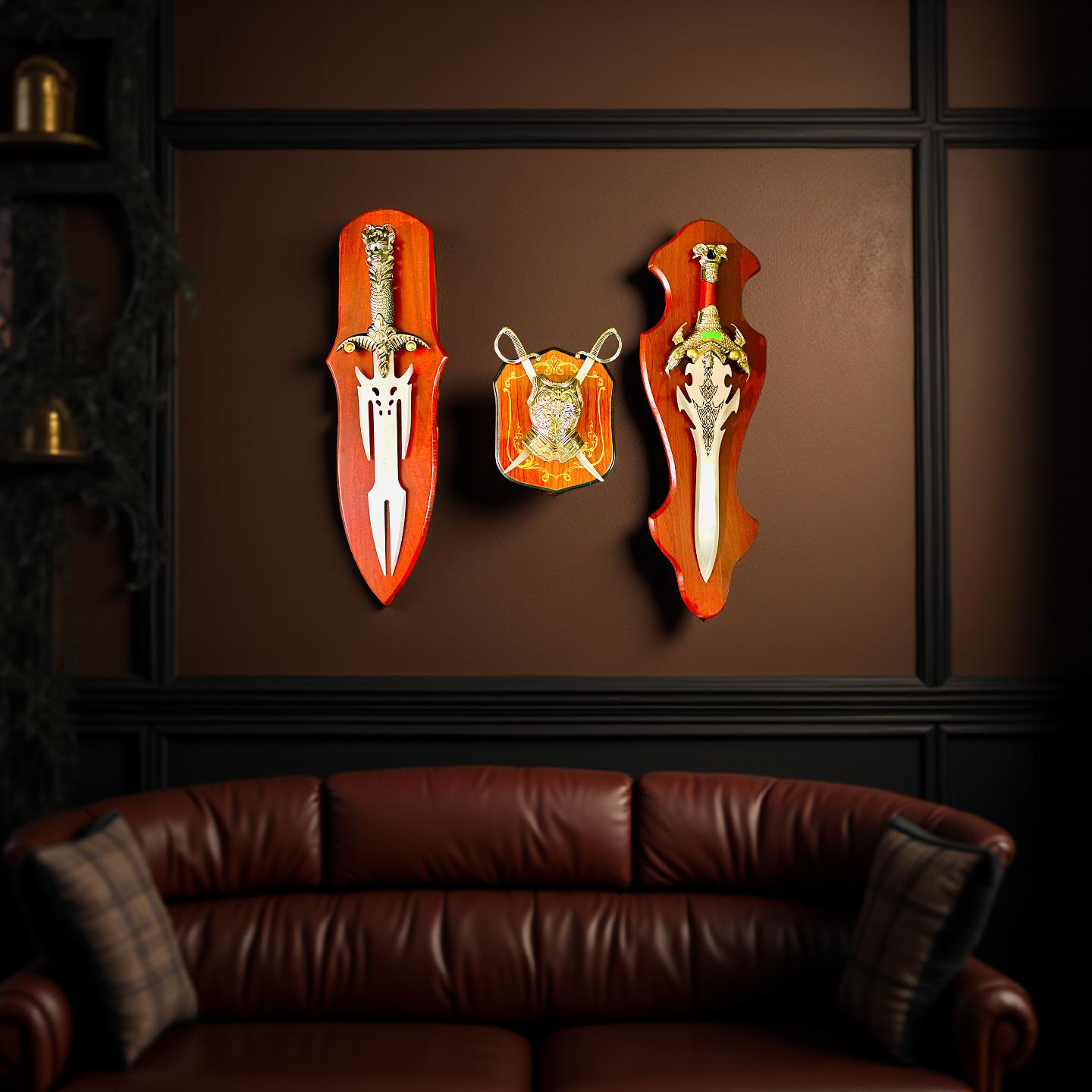 Sword and shield wall set