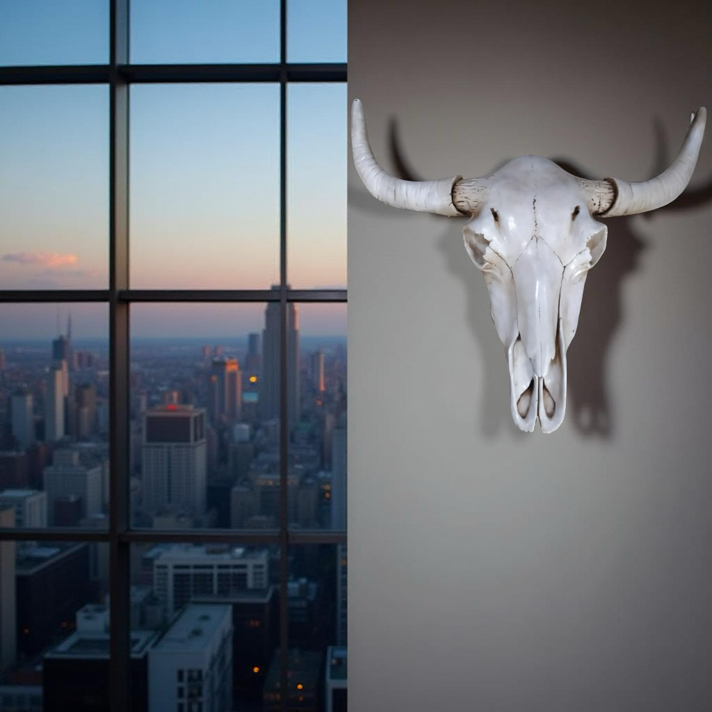Western Spirit – Bull Skull Wall Mount