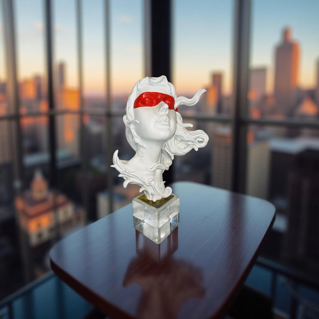 Serenity Woman Bust Sculpture