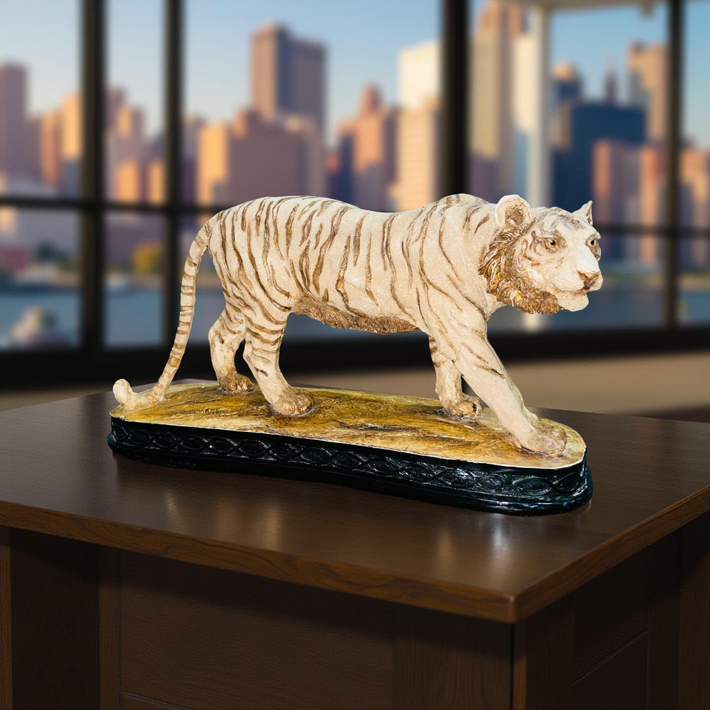 Tiger Resin Sculpture 🐅