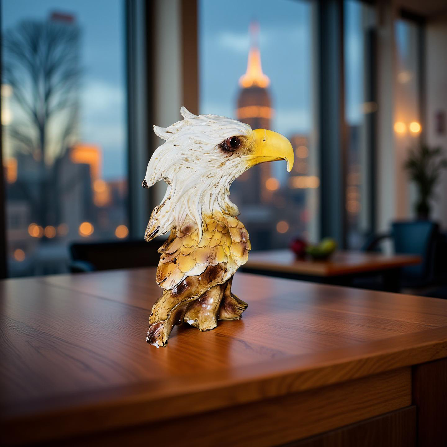 🦅 Majestic Eagle Resin Sculpture