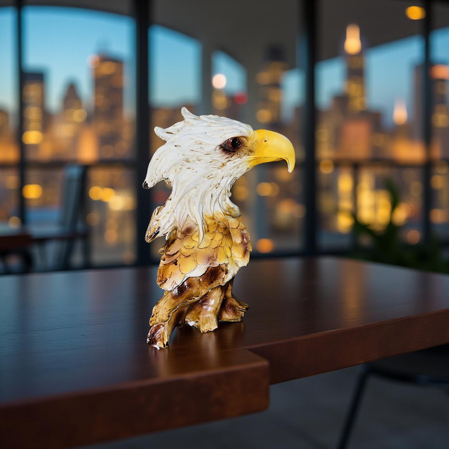 🦅 Majestic Eagle Resin Sculpture