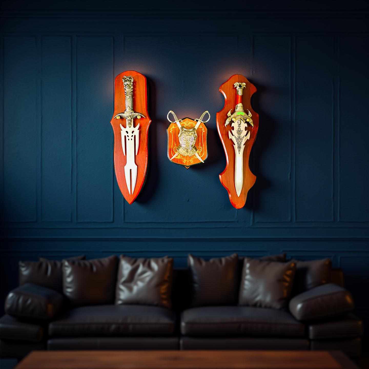 Sword and shield wall set