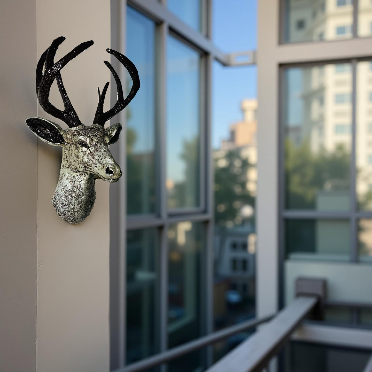 Golden Majesty Deer Wall Mount