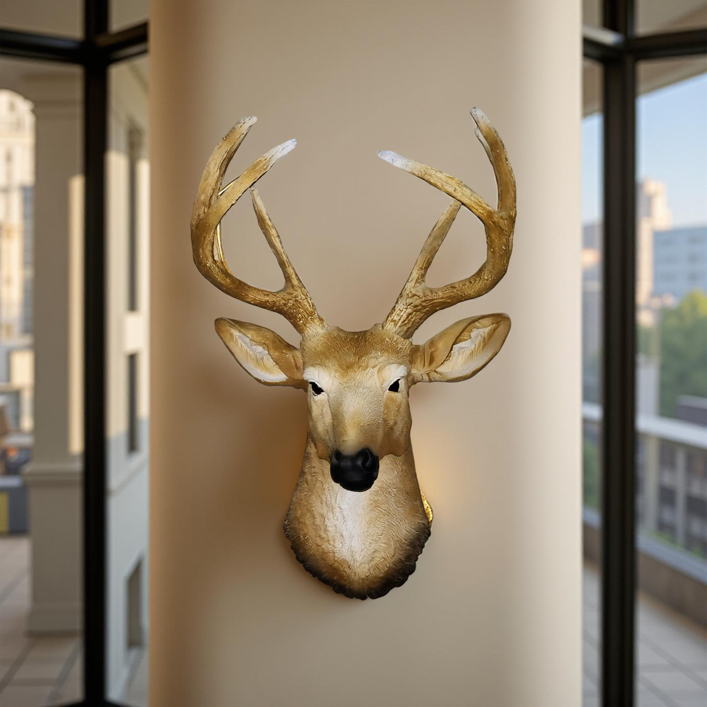 Majestic Stag Wall Sculpture