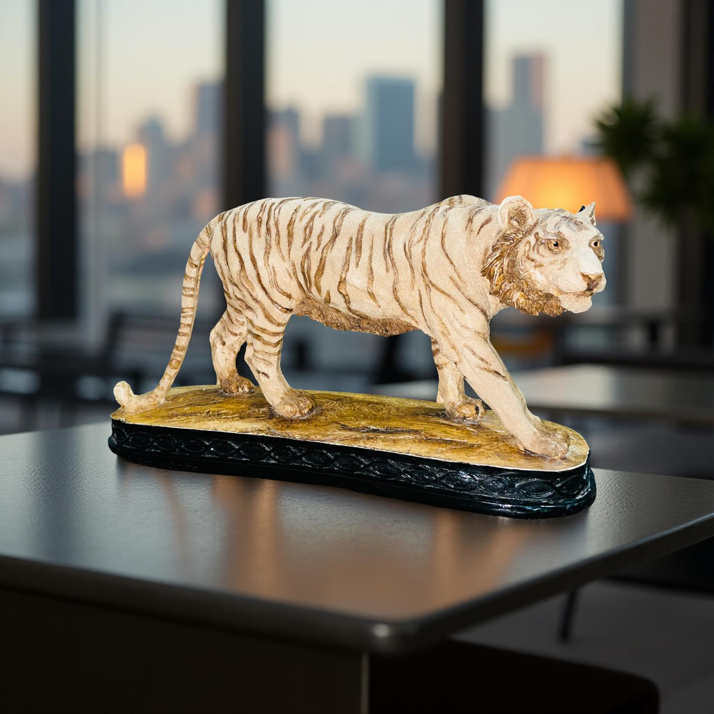Tiger Resin Sculpture 🐅