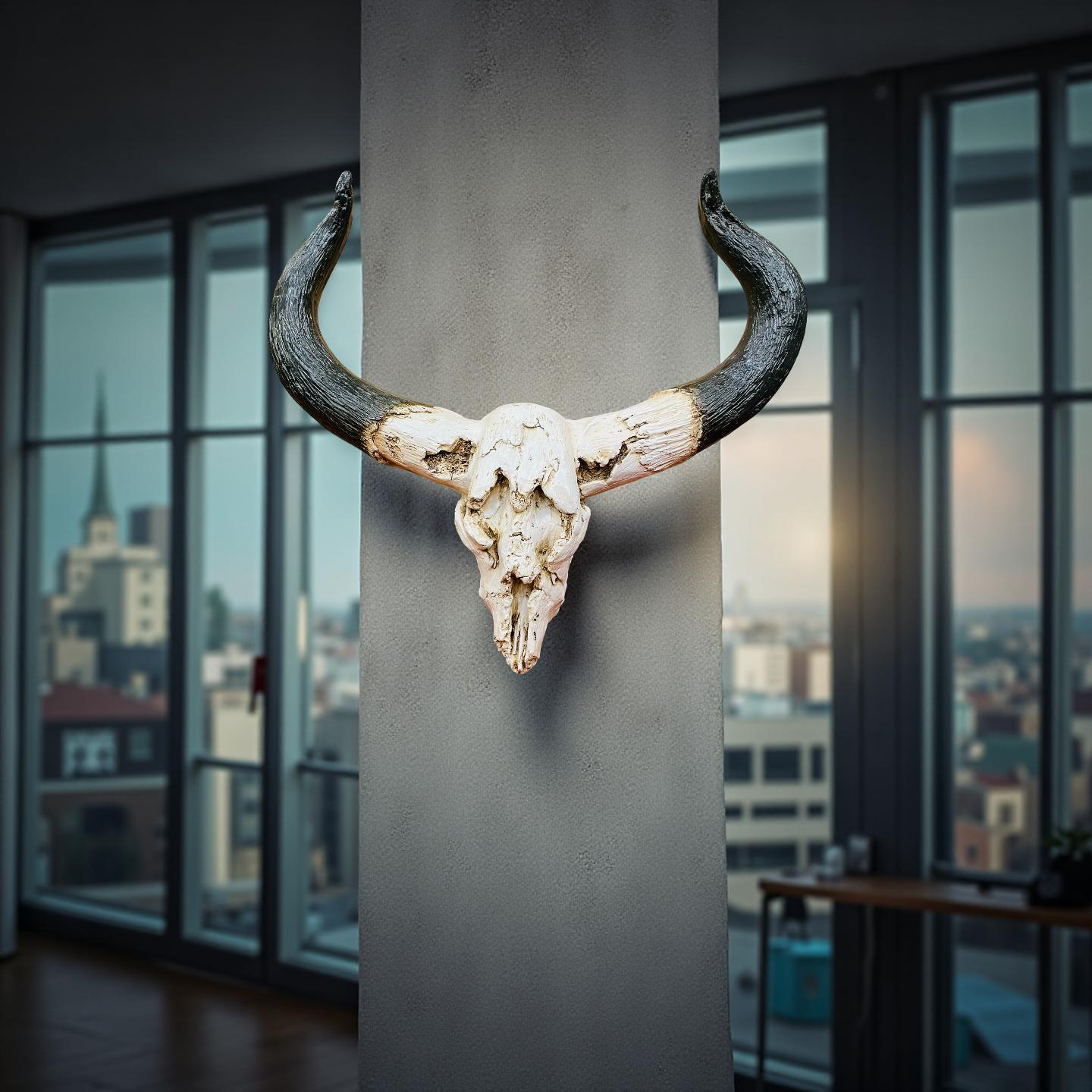 Bull Skull Wall Decor