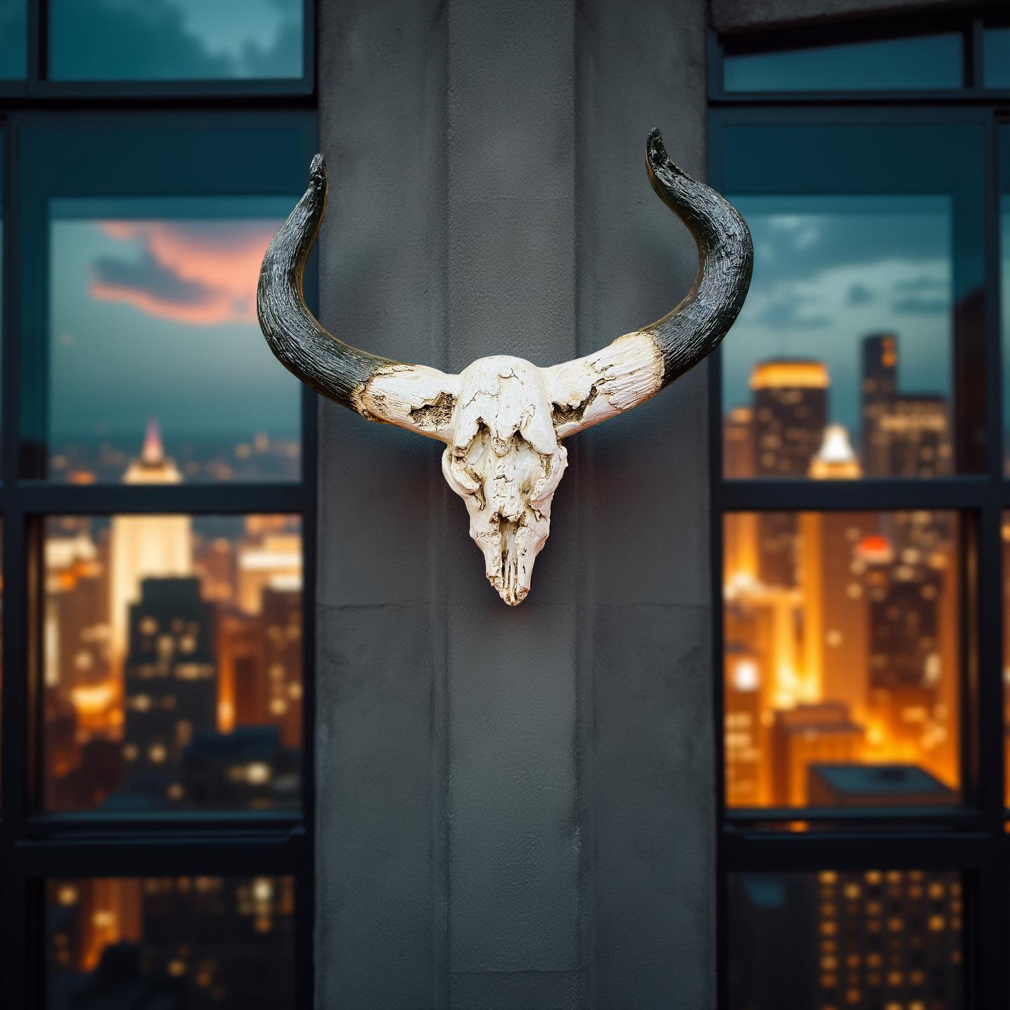 Bull Skull Wall Decor