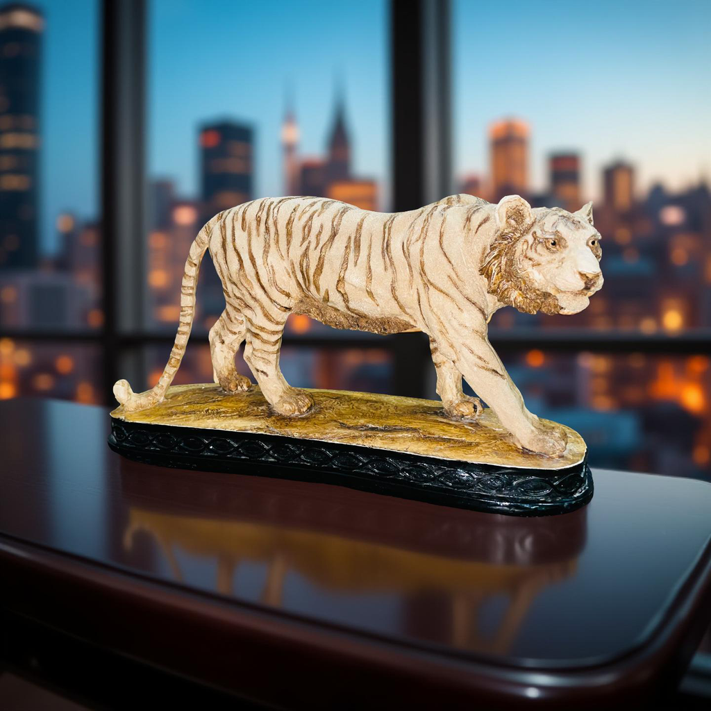 Tiger Resin Sculpture 🐅