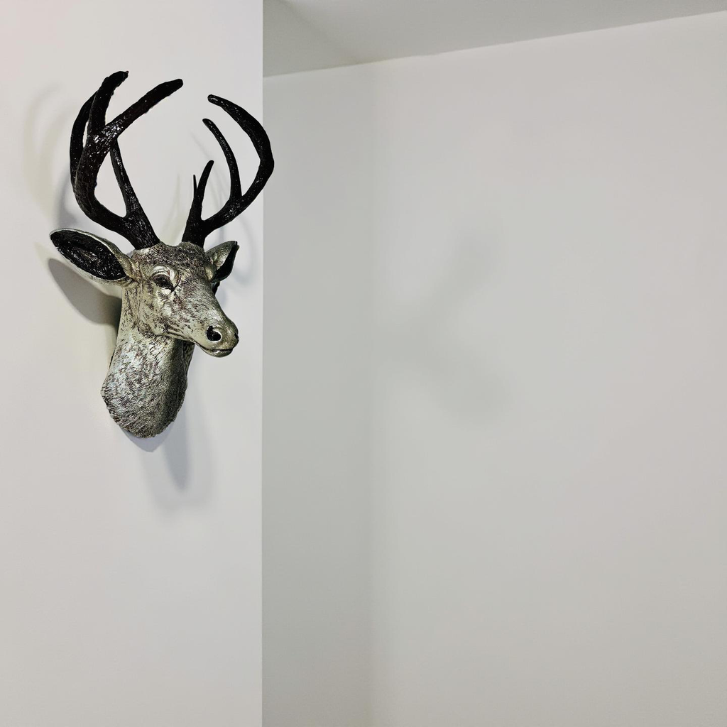 Golden Majesty Deer Wall Mount